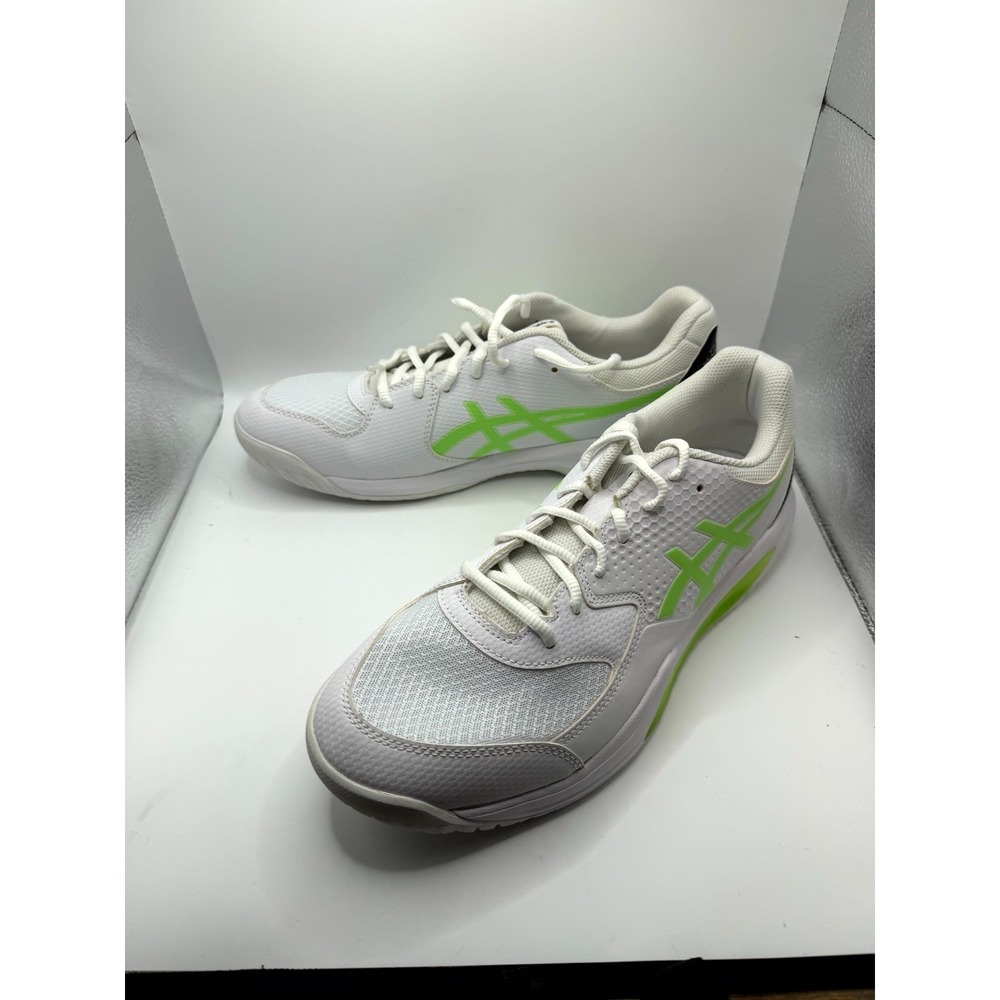 ASICS Gel-Dedicate 8 Pickleball 1041A409‎ Mens 11.5 Sneaker White Athletic Shoes